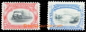 118029 - 1901 Mi.133, 135, hodnoty 2c a 5c z emise Panamerická výst