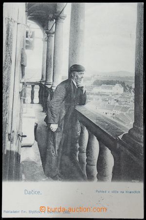 119135 - 1903 DAČICE - pohled z věže na Kranclích, vydal Bystřic