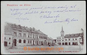 119254 - 1900 ZLÍN - náměstí, foto Pecháček, Vyzovice, vydal Sl