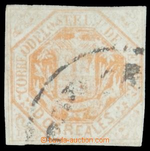 119344 - 1866/70 Mi.17, Znak v osmiúhelníku, hodnota 2R oranžová,