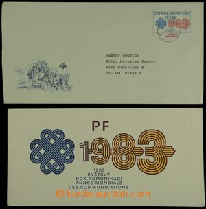 119399 - 1982 CSO1, Světový rok komunikací, včetně PF s podpisem