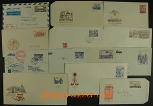 119447 - 1966-78 comp. 13 pcs of postal stationery covers, part with 