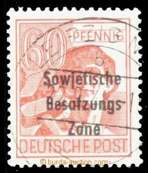 119466 - 1948 SOVIET ZONE  Mi.195, overprint, CDS LEIPZIG, c.v.. 120