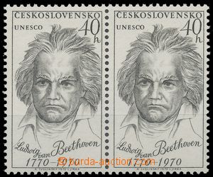 119652 - 1970 Pof.1813ST, Beethoven, spojené typy II+I, kat. 5.500K