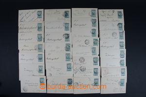 119672 - 1908-10 BOSNIA AND HERZEGOVINA  sestava 30ks dopisnic Mi.P13