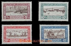 119827 - 1928 Mi.78-81, Flood relief, superb, c.v.. 260€