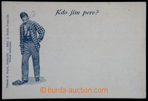 119908 - 1890? Josef Šváb, předběžná pohlednice, pražský pep