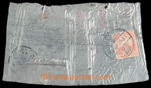 119910 - 1903 kov, olověná pohlednice s reklamním motivem Bratisla