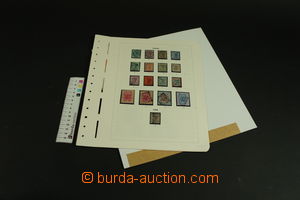 119996 - 1890-97 [SBÍRKY]  hezká sbírka na volných albových list