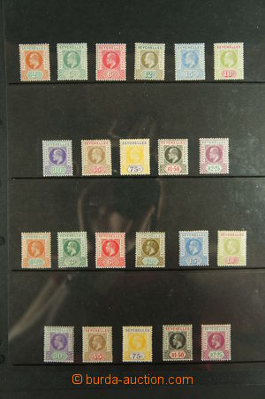 120000 - 1890-1900 [COLLECTIONS]  comp. of stamps SG.1-14, 15-25, 26-