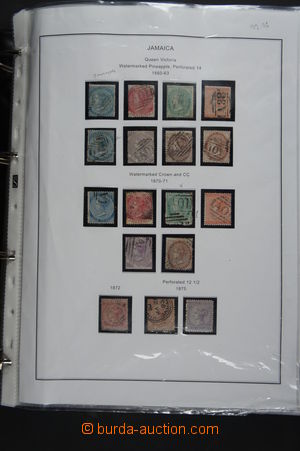 120003 - 1860-2003 JAMAICA  sbírka známek a aršíků, uloženo na 