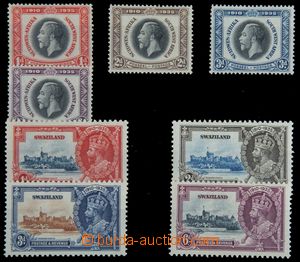 120019 - 1935 Mi.168-171 (SG.88-91) + SWAZILAND  Mi.20-23 (SG.21-24),