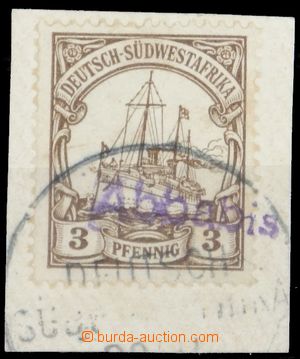 120093 - 1900 DEUTSCH-SÜDWESTAFRIKA   Mi.11, Loď 3Pf, malý výstř