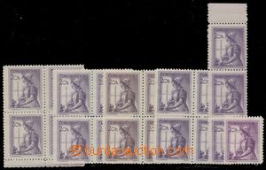 120156 - 1954 Pof.776a+b+c, Profession - sister, comp. of stamps from