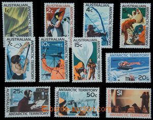 120261 - 1966 Mi.8-18, Výzkum Antarktidy, kat. 75€
