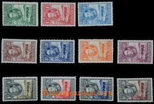 120263 - 1938 Mi.101-111 (SG.118-128), Jiří VI., kat. SG £70