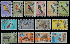 120264 - 1961 Mi.155-168 (SG.168-181), Ptáci a místní motivy, kat.