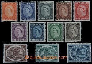 120312 - 1955 Mi.168-179 (SG.189-200), Alžběta II., kat. SG £2