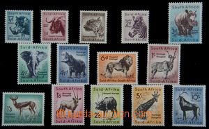 120387 - 1954 Mi.239-252 (SG.151-164), Animals, cat. Gibbons £30