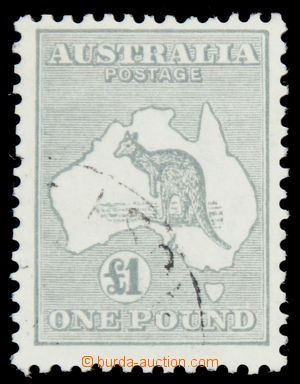 120408 - 1935 Mi.110 (SG.137), Map with kangaroo, cat. Gibbons £