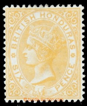 120417 - 1885 Mi.12 (SG.21), Queen Victoria 6P yellow, cat. Gibbons &