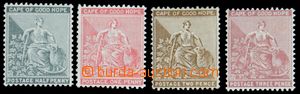 120426 - 1882 Mi.23-26 (SG.40-43), Alegorie, kat. SG £215