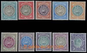120435 - 1903-07 Mi.16-25 (SG.31-40), Seal and Edward VII., cat. Gibb