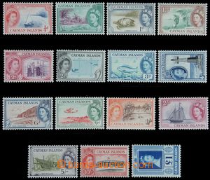 120451 - 1953 Mi.136-150 (SG.138-161a), Alžběta II., kat. SG £