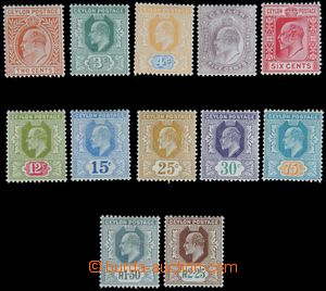 120454 - 1903 Mi.131-142 (SG.265-276), Edvard VII., kat. SG £170