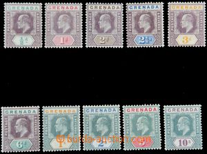 120471 - 1904 Mi.51-60 (SG.67-76), Edvard VII., kat. SG £400