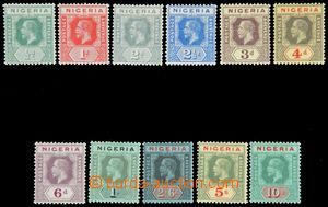 120484 - 1921 Mi.5-6, 8-11, 13-16I, 19I (SG.15-29 Die 1), George V., 