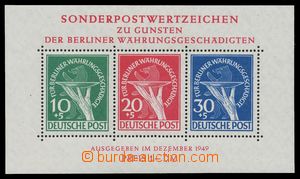 120570 - 1949 Mi.Bl.1, miniature sheet Berlin Relief Fund, c.v.. 950