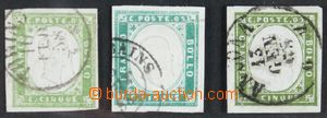 120588 - 1855-62 Mi.10a, 10 pt, 10c, King Victor Emmanuel II., value 