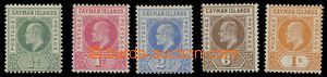 120646 - 1901 Mi.3-7, Edvard VII., kat. SG £100
