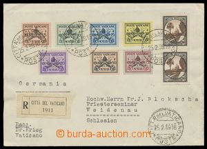 120679 - 1939 Reg letter to already occupied Sudetenland, multicolor 