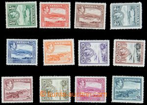 120700 - 1938 Mi.78-89, George VI., catalogue value for hinged 120€