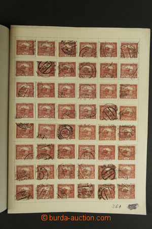 120862 - 1918 CZECHOSLOVAKIA 1918-39 / HRADČANY-issue  selection of 