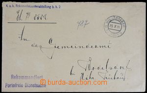 121086 - 1917 K.u.K. Rekonvaleszentenabteilung b. h. 2, řádkové ra