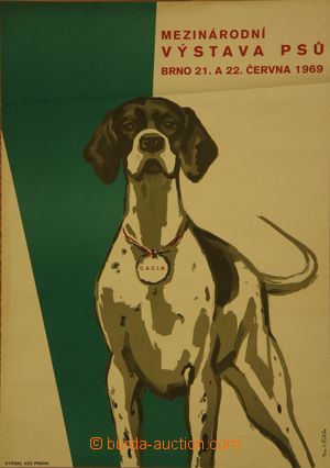 121125 - 1969 VÝSTAVY  mezinárodní výstava psů v Brně C.A.C.I.B