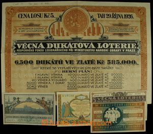 121128 - 1921-37 CZECHOSLOVAKIA 1918-39  comp. 4 pcs of tickets for t
