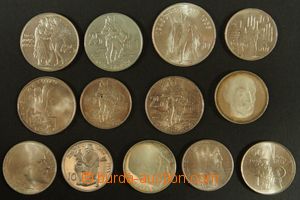 121184 - 1954-75 ČSR II.  sestava 13ks pamětních mincí, 10Kčs 19