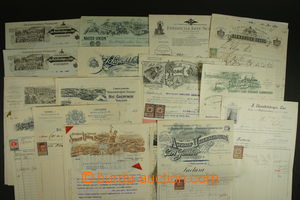 121238 - 1880-1916 INVOICES / AUSTRIA-HUNGARY, GERMANY  selection of 