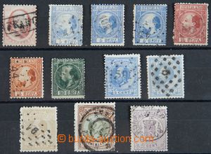 121309 - 1864-96 comp. 12 pcs of stamps, partly classical stamps, nic
