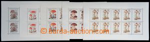 121342 - 1958 Pof.PL1018-22, Mushrooms, complete set, nice quality, n