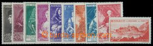 121378 - 1939 Mi.190-199, Sovereignes, complete set, c.v.. 550€