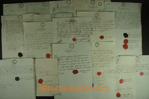 121478 - 1803 [COLLECTIONS]  AUSTRIA  set chosen 34 pcs of documents 