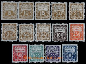 121679 - 1919 Pof.DL1-14, Ornament 5h-2000h, perforated (!), mint nev