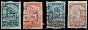 121749 - 1924 Mi.351-354, Pomoc v nouzi, kompletní série, různá D
