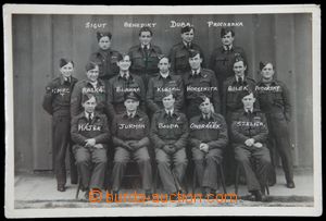 121814 - 194? RAF 311 sq, group photo Czechosl. pilots (Šigut, Bened