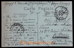 121861 - 1918 FRANCIE  pošta mezi legionáři, DR TRESORESPOSTE/ 7.4